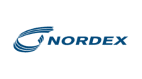 nordex blue text